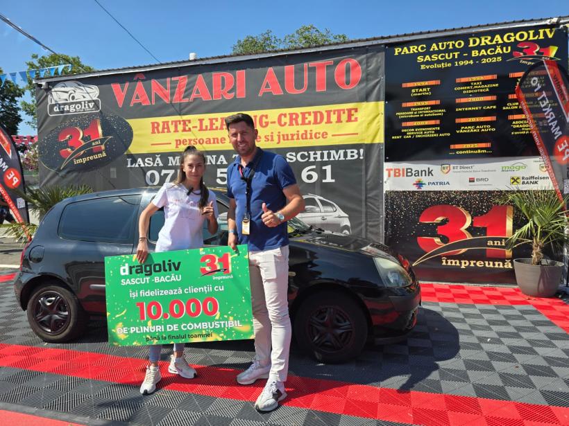 Parc Auto Dragoliv lansează o campanie unică în România: 10.000 de plinuri gratuite pentru clienți
