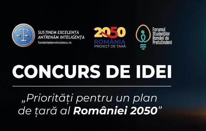 Priorități pentru România anului 2050: Fundația Dan Voiculescu pentru Dezvoltarea României lansează un concurs de idei la Forumul Studenților Români de Pretutindeni