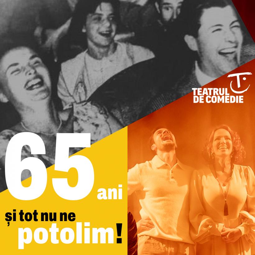 65 de ani și tot nu ne potolim! Începe o nouă stagiune de Comedie