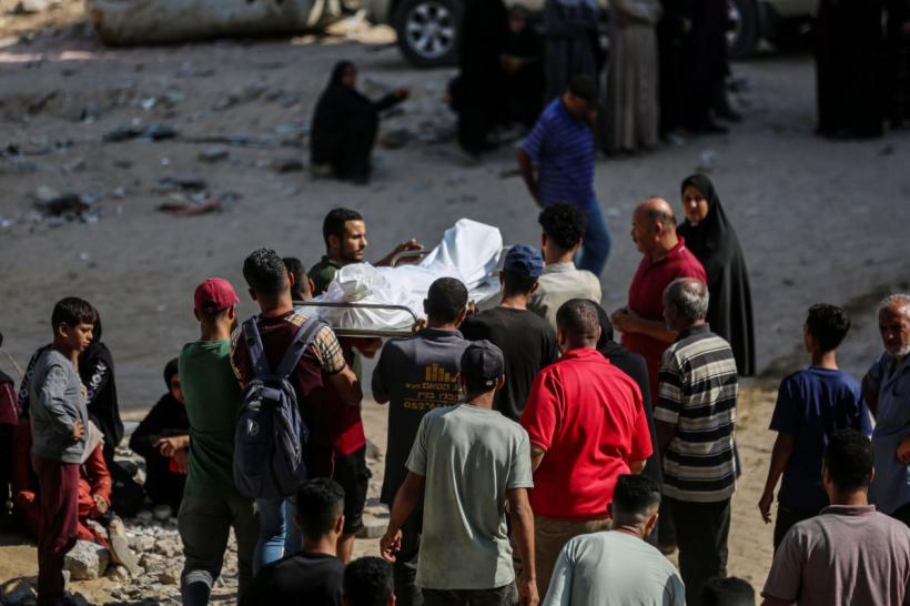 Orașul Gaza sub tirul forțelor israeliene. Sute de mii de palestineni se confruntă cu foamete, boli, moarte 18969733