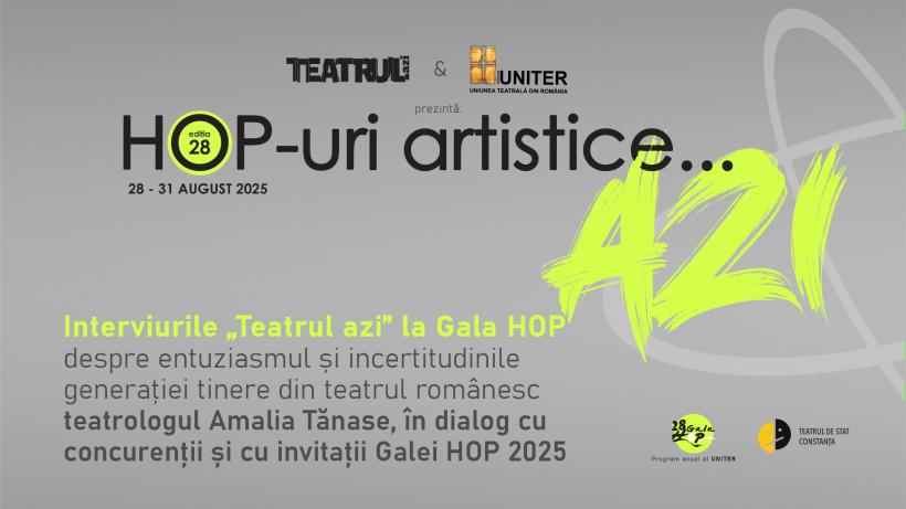 Interviurile „Teatrul Azi” la Gala HOP 2025