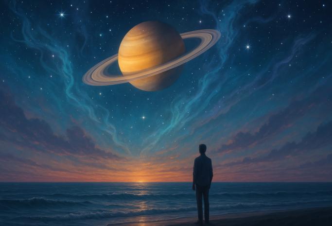 Saturn retrograd în Pești schimbă viața a 4 zodii după 1 septembrie 2025