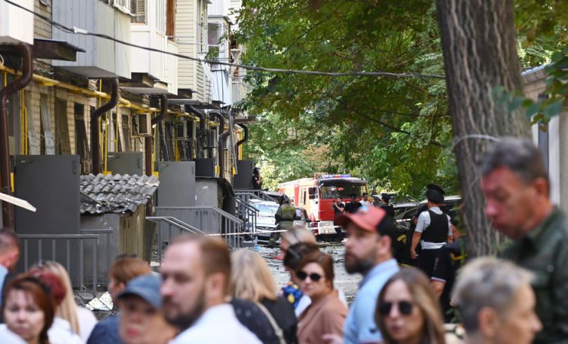 Atac ucrainean la Rostov. Locuințe avariate, trei răniți și sute de oameni evacuați