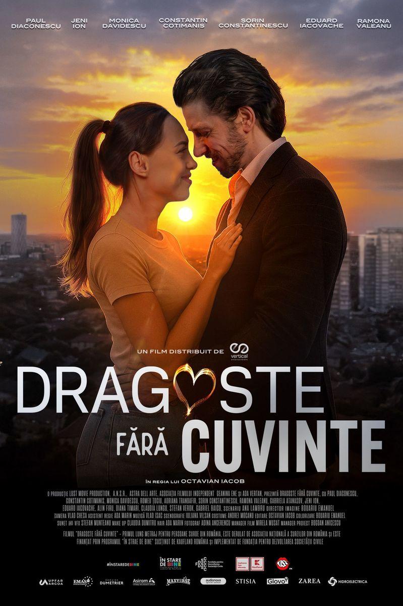 „Dragoste fără Cuvinte!”, o poveste inspirată din viața reală. Primul lung-metraj românesc dedicat persoanelor surde și hipoacuzice, din 19 septembrie, în cinematografe