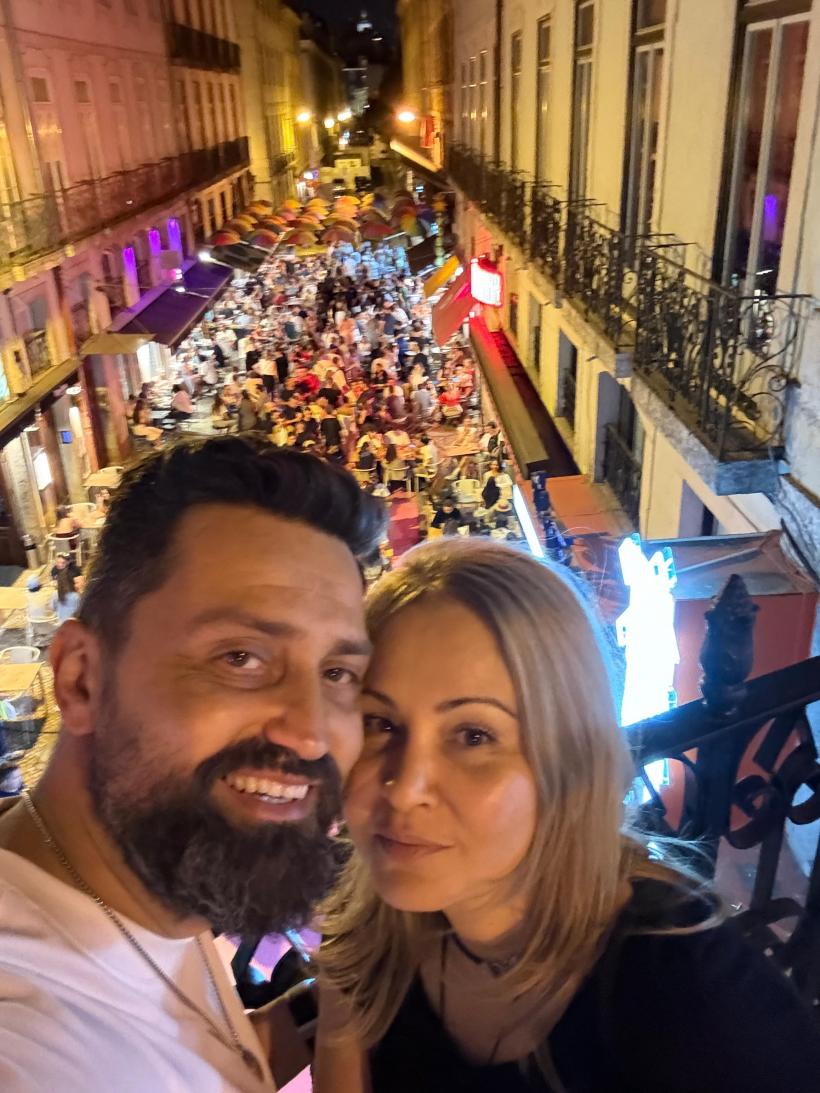 Chef Orlando Zaharia, vacanță la Lisabona împreună cu soția: „Orașul ne-a cucerit cu străzile lui colorate, pe care le-am luat la pas” 18970229