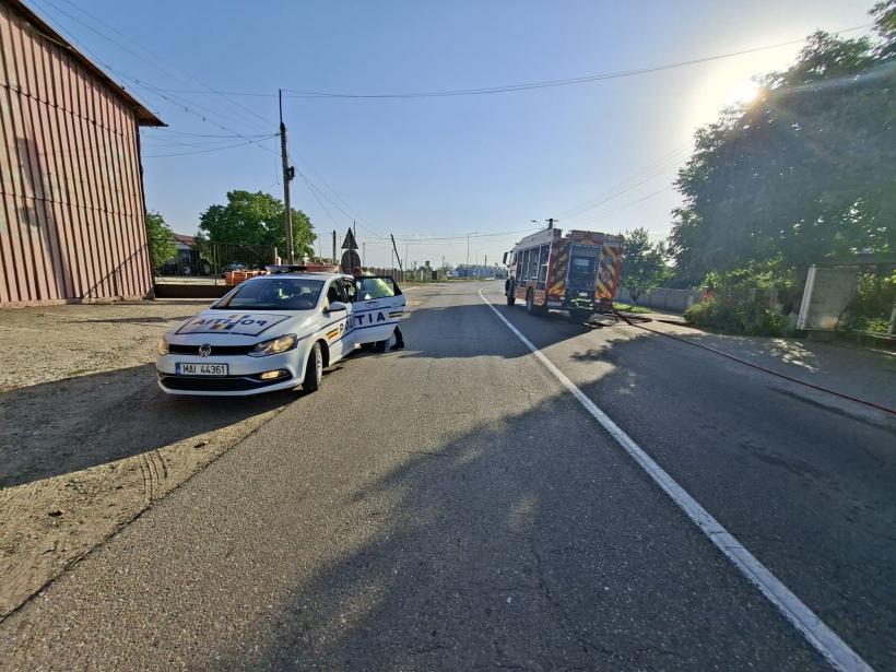 Cisterna cu GPL răsturnată în Vaslui a fost ridicată. 85 de persoane au fost evacuate noaptea trecută 18970119