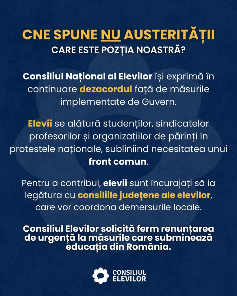Consiliul Național al Elevilor: Prima zi de școală, prima zi de protest 18970500