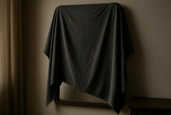 De ce acoperim oglinzile când moare cineva? Tradiții și superstiții