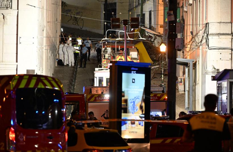 Doliu național în Portugalia: Deraierea funicularului Gloria a ucis 15 oameni 18970332