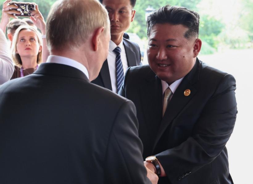 Kim Jong Un promite sprijin total pentru Rusia la întâlnirea cu Vladimir Putin 18970322