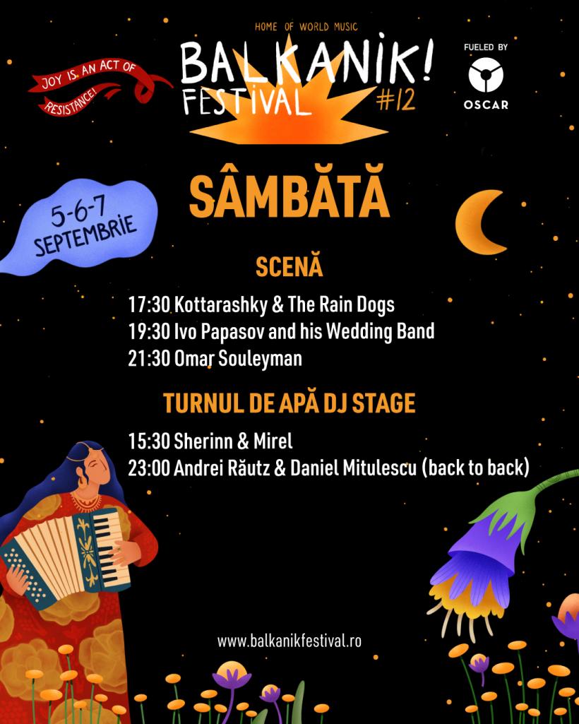 Azi începe Balkanik Festival 2025 - Home of World Music  Trei zile de muzică, dans și artă între 5 si 7 septembrie în Grădina și pe Strada Uranus din București 18970590