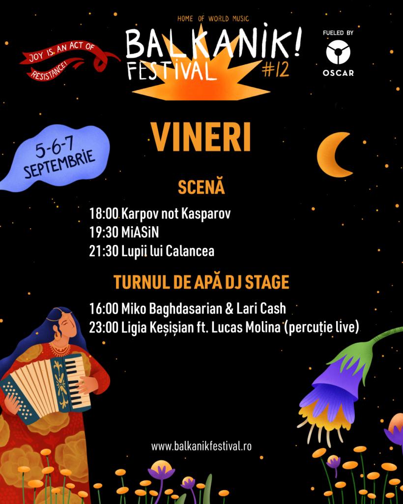 Azi începe Balkanik Festival 2025 - Home of World Music  Trei zile de muzică, dans și artă între 5 si 7 septembrie în Grădina și pe Strada Uranus din București 18970591