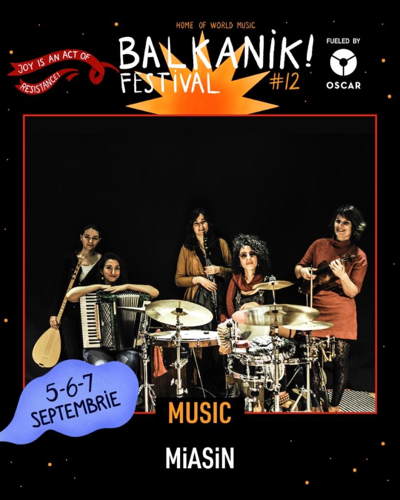 Azi începe Balkanik Festival 2025 - Home of World Music  Trei zile de muzică, dans și artă între 5 si 7 septembrie în Grădina și pe Strada Uranus din București 18970593