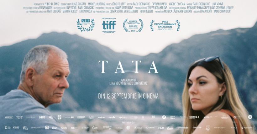 Documentarul „TATA”, regizat de Lina Vdovîi și Radu Ciorniciuc, va avea premiera în cinematografe pe 12 septembrie