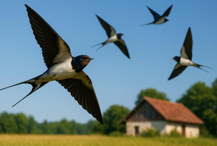 Legenda cutremurătoare a rândunelelor – păsările care l-au mângâiat pe Hristos