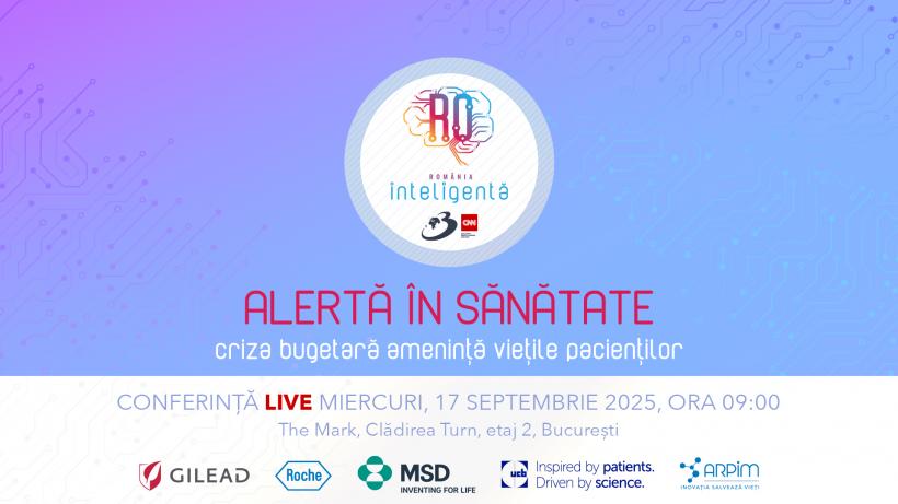 Conferința Națională România Inteligentă:  „Alertă în sănătate – criza bugetară amenință viețile pacienților” 18972258