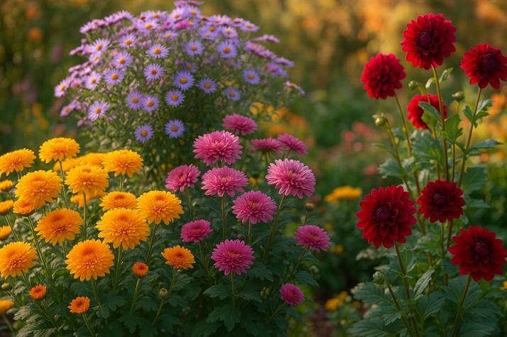 Simfonia toamnei: 7 Flori care îți colorează grădina în Septembrie și Octombrie