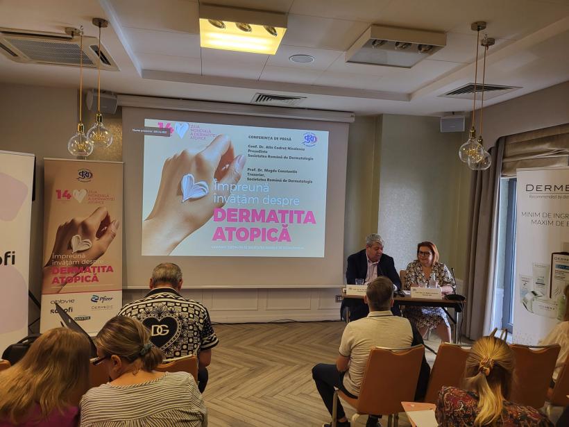 Au fost lansate ghiduri practice dedicate sprijinirii pacienților cu dermatită atopică