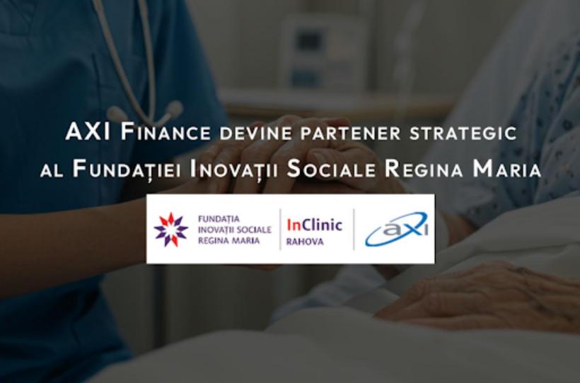 Fundația Inovații Sociale Regina Maria are un nou partener strategic în sănătate:  AXI Finance susține InClinic Rahova