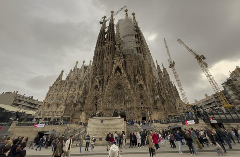 Sagrada Familia din Barcelona va fi cea mai înaltă biserică din Europa