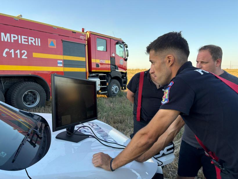 Incendiu uriaș în Teleorman: Zeci de hectare de vie și livezi au fost distruse 18973060
