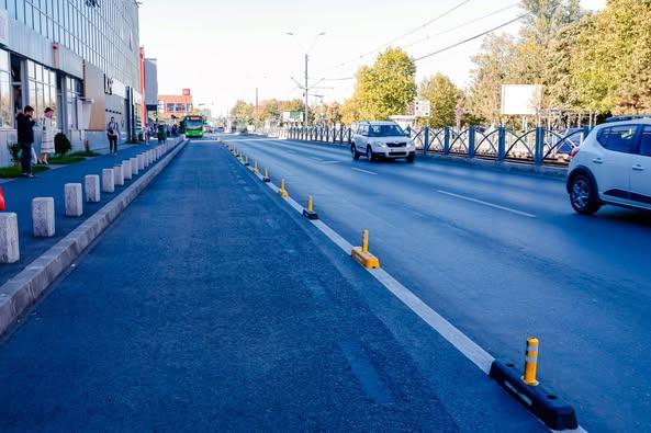 Bujduveanu anunță amenajarea a două noi benzi unice pentru transportul în comun în Capitală