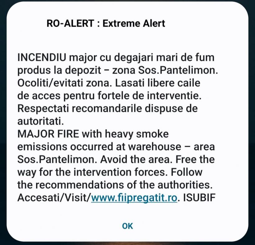 Incendiu cu degajări mari de fum la depozitul Antefrig din Pantelimon! Prefectul Capitalei: Nu există risc de explozie sau de "accident chimic"  18973222