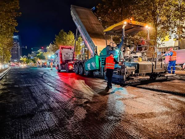 Bujduveanu: Am început refacerea carosabilului pe marile bulevarde ale Bucureștiului 18973300