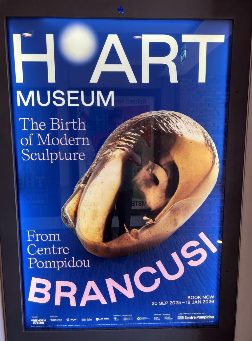 Prima expoziție personală la Amsterdam dedicată operei lui Brâncuși, realizată cu sprijinul ICR la H’ART Museum, s-a deschis publicului pe 20 septembrie 18973624