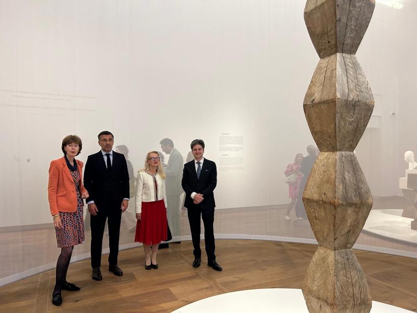 Prima expoziție personală la Amsterdam dedicată operei lui Brâncuși, realizată cu sprijinul ICR la H’ART Museum, s-a deschis publicului pe 20 septembrie 18973630