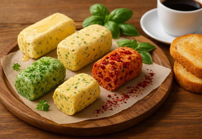 Cum să faci acasă unt aromat ca la restaurant. 5 Rețete simple