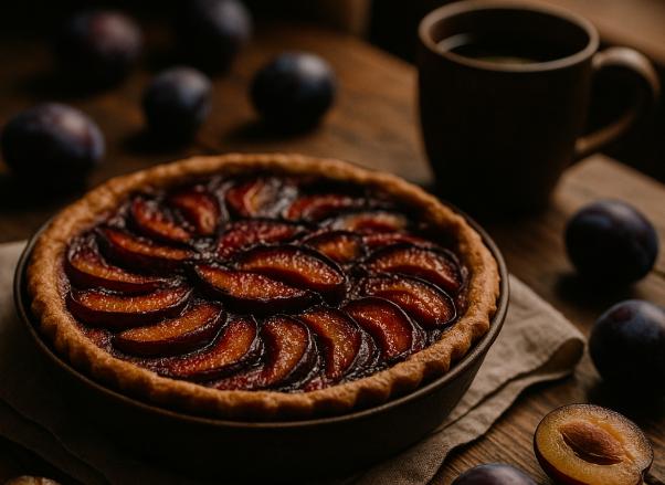 7 Rețete de plăcinte, tarte și deserturi cu prune pentru o toamnă delicioasă