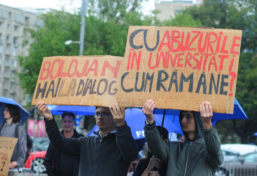 Anul universitar începe cu proteste studențești în marile orașe 18973967