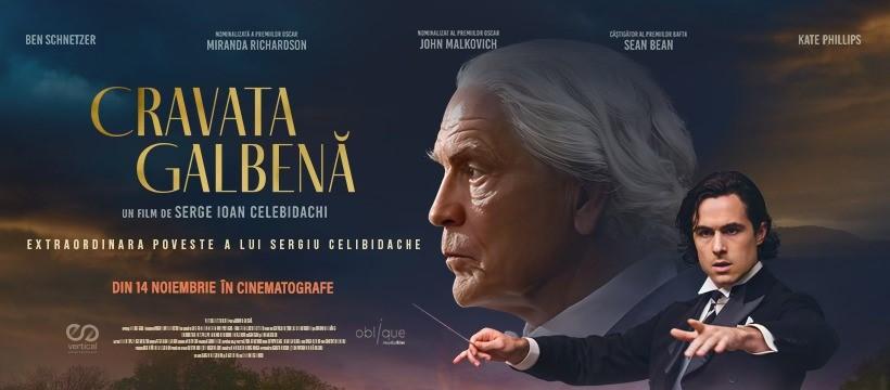 „Cravata galbenă”, filmul biografic despre Sergiu Celibidache va avea premiera pe 14 noiembrie