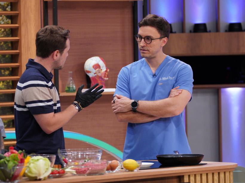 Aris Eram, între răsfăț culinar și slăbit sănătos. Ce îi vor spune specialiștii de la MediCOOL vedem diseară, de la ora 18:00, pe Antena 1 și AntenaPLAY 18974363