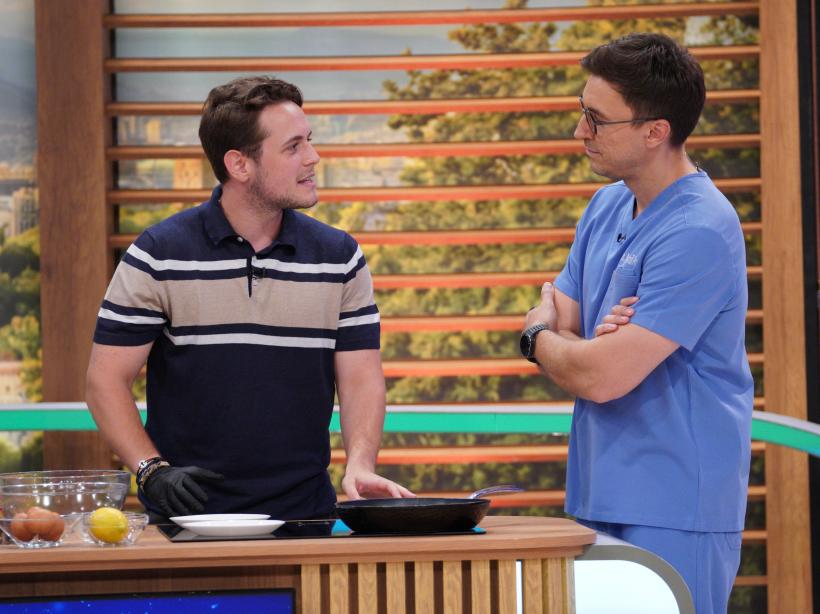 Aris Eram, între răsfăț culinar și slăbit sănătos. Ce îi vor spune specialiștii de la MediCOOL vedem diseară, de la ora 18:00, pe Antena 1 și AntenaPLAY 18974364