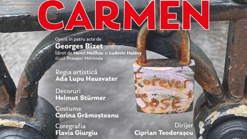 „Carmen” de Georges Bizet, în regia Adei Hausvater, deschide stagiunea Operei Naționale București