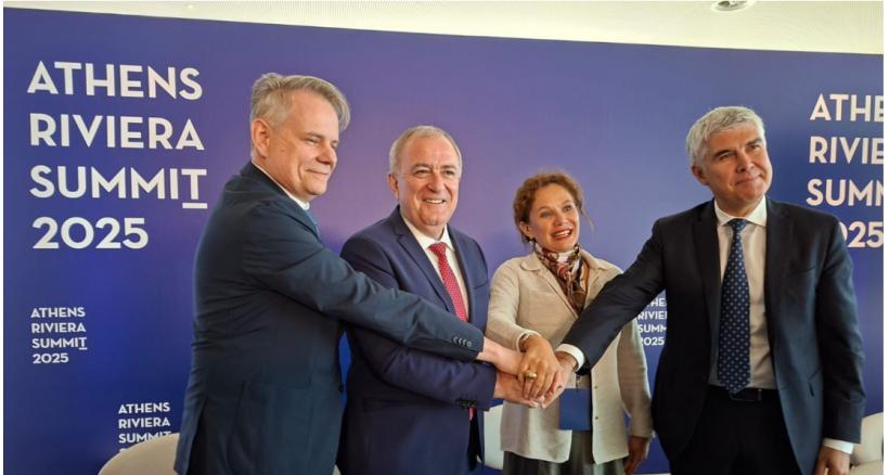 Reuniune la Atena: Operatorii de transport și de sistem ai Coridorului Vertical solicită aprobarea prelungirii pentru anul 2025/2026 a produsului temporar de capacitate lunară „Ruta 1”