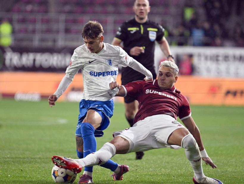 Rapid Bucureşti, pe primul loc în Superligă, după ce a învins Farul 18974725