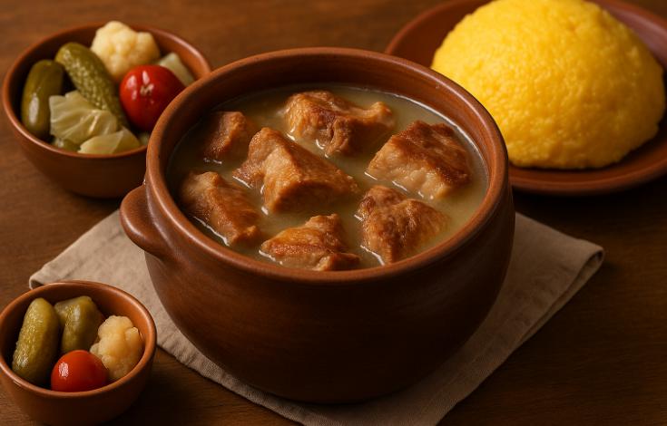 Deliciu românesc: carne la garniță cu gust autentic de copilărie