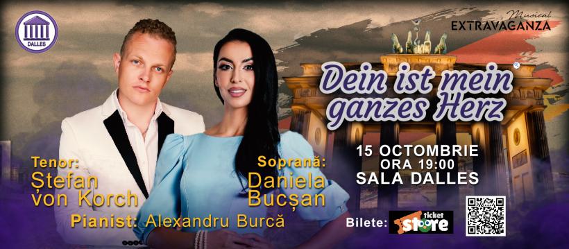 Tenorul ŞTEFAN von KORCH aduce VALSURI CELEBRE pe 15 octombrie la Sala Dalles, în stagiunea Musical Extravaganza