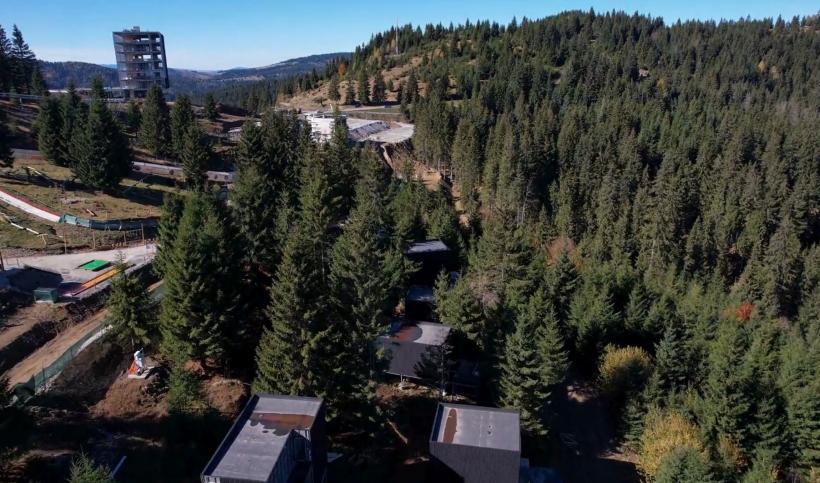 Un resort montan din Harghita concurează cu stațiunile de schi  18975334