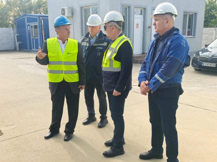 Conducerea Transgaz a verificat stadiul investițiilor companiei din județul Timiș 18975470
