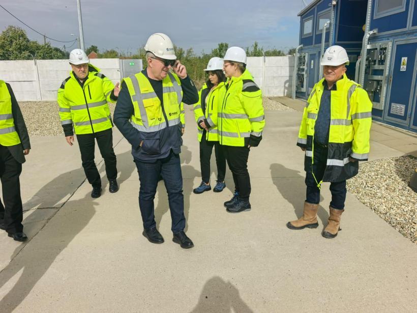 Conducerea Transgaz a verificat stadiul investițiilor companiei din județul Timiș 18975472