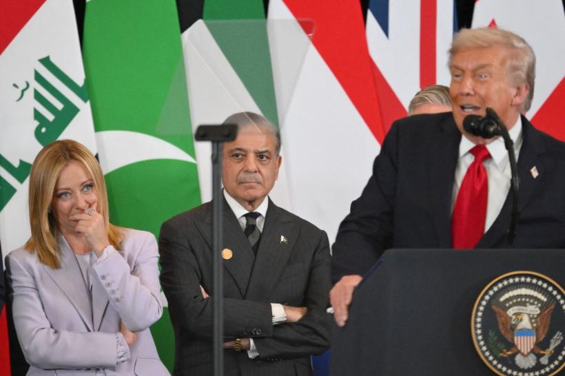 Donald Trump, complimente în Egipt pentru Georgia Meloni: Este o tânără femeie frumoasă 18976016