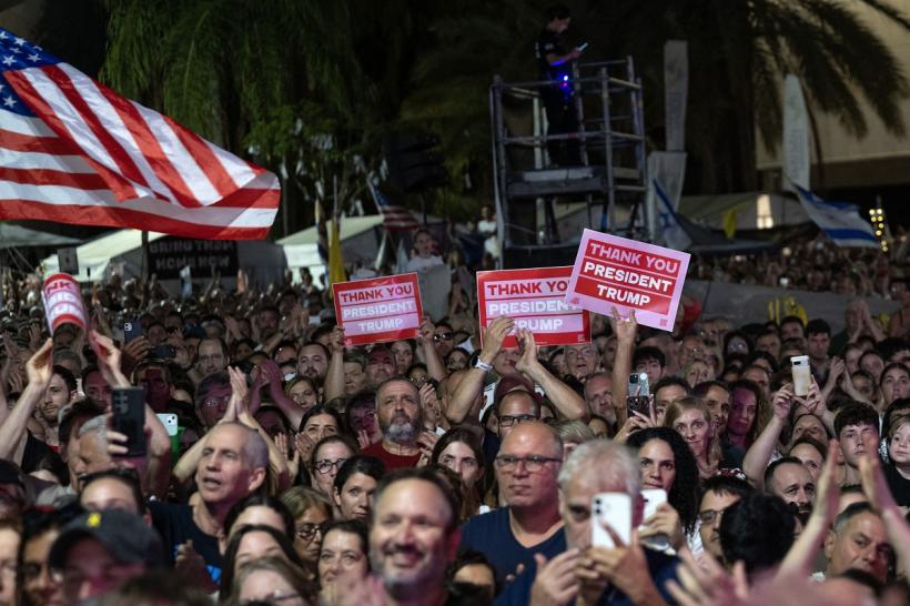 Trump, lăudat în Israel, în timp ce ostaticii se întorc acasă 18975846