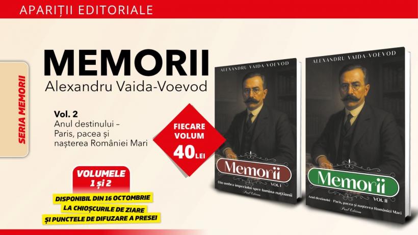 Memoriile lui Alexandru Vaida-Voevod – Volumul 2: Anul destinului – Paris, pacea și nașterea României Mari