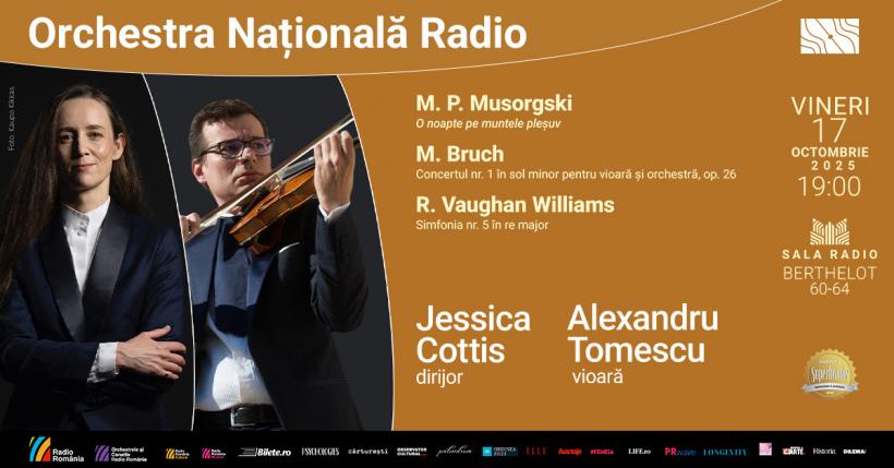Alexandru Tomescu cântă Bruch la Sala Radio pe 17 octombrie 18976184