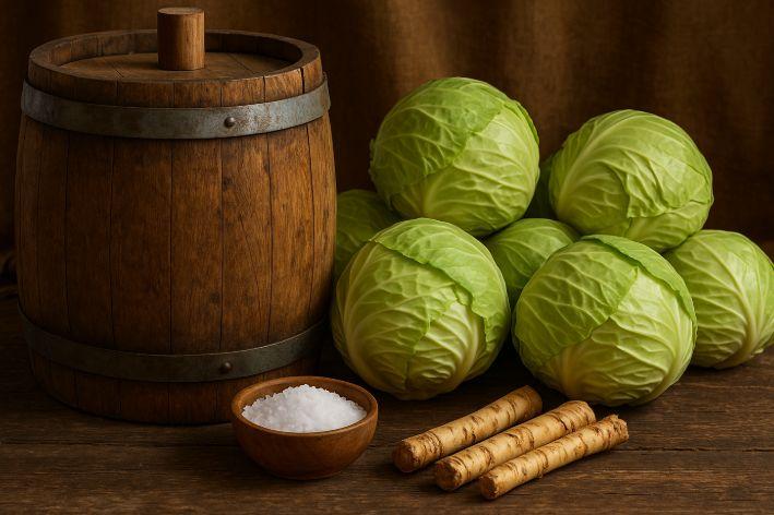 Când se pune varza la murat în 2025: rețeta românească din bătrâni