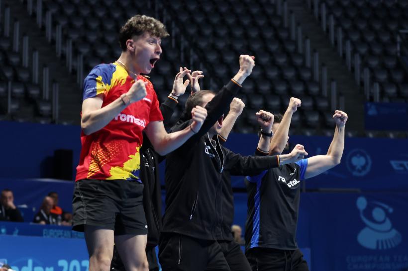 Moment istoric: Echipa masculină de tenis de masă, calificată în premieră în finala Campionatelor Europene 18976727